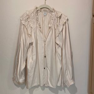 Sundance silky poet style blouse